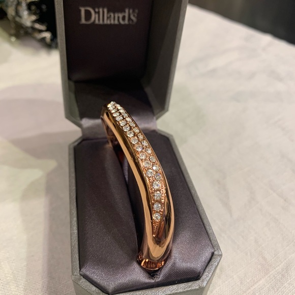Rose Gold Swing Open Bracelet from Dillard’s - Picture 2 of 2